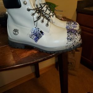 Pearl white w/paint on tone cap